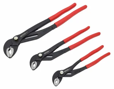 Zangensatz AWTOOLS 3-teilig (10/12/16") aus gehärtetem CrV-Stahl