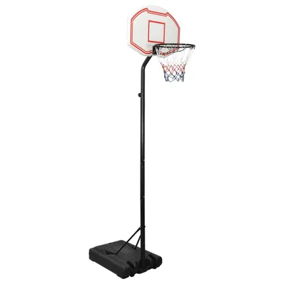 Image de vidaXL Pied de basket-ball blanc 282-352 cm polyéthylène