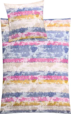 Produktbild von Kleine Wolke Bettwäsche Satin JARVEN Multicolor 135 x 200 cm und 80 x 80 cm