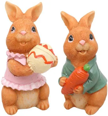 Productafbeelding van Kerstkunst - 3 paar, dierfiguren, voor tuin en terras