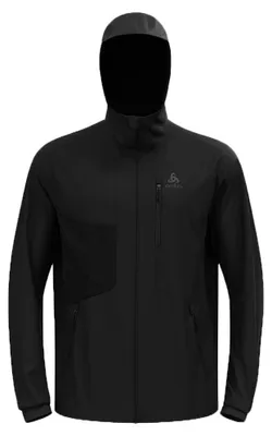 Produktbild von Odlo Herren Langlaufjacke Zeroweight X-Warm, winddicht, schwarz, Gr. L