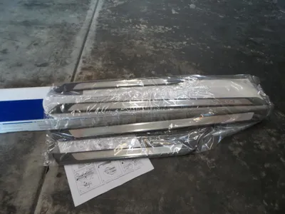 Obrázek produktu pro Originální prahové lišty VW Passat, 4 ks, nerezová ocel, přední + zadní, 3AE071303