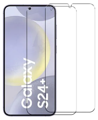 Immagine prodotto di 2x pellicola protettiva per Samsung Galaxy S24 Plus cellulare pellicola protettiva dello schermo in vetro blindato
