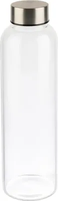 Produktbild von APS 66907 Trinkflasche EVERFILL, Glasflasche mit Schraubverschluss, 0,55 Liter, Ø 6,5 cm, Höhe 23,5 cm