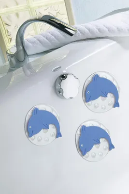 Produktbild von Anti-Rutsch-Sticker Kleine Wolke Flip blau 4tlg.