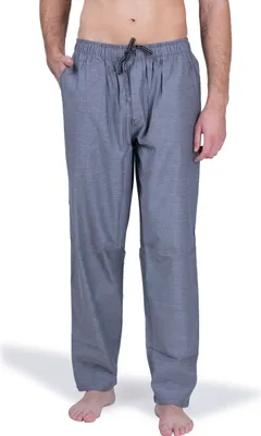 Produktbild von Moonline - Herren Webhose Freizeithose Loungewear aus 100% Baumwolle ; grau , 46/48