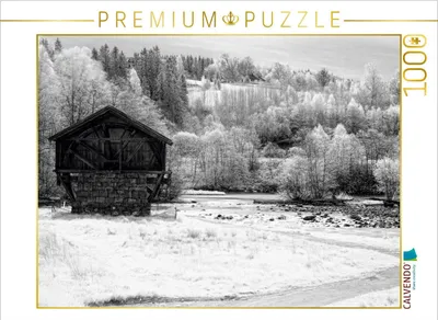 Produktbild von Calvendo Ein Bild aus dem Kalender Schwarz und Weiß Natur 1000 Teile Puzzle quer 640x480mm, Rosin Dirk; 7384747
