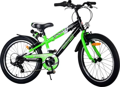 Produktbild von TPFSports Sportivo Kinderfahrrad - Jungen - 7 Gänge - 20 Zoll - Grün