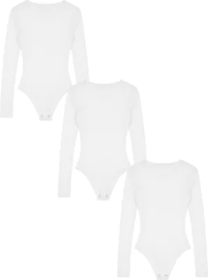 Zdjęcie produktu dla Body damskie BASIC MAX z długim rękawem, 3-pak