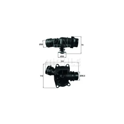 Produktbild von Mahle Thermostat für BMW 3er 5er 7er X5 Land Rover Range Opel Omega