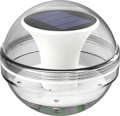 Produktbild von Schwimmende Pool-Licht RGB Solar Pool Licht 600mAh für Schwimmbad