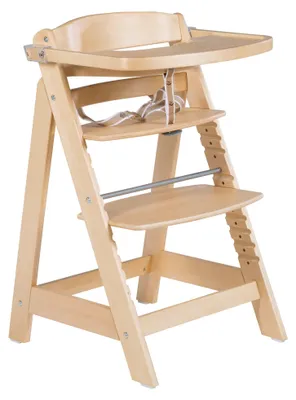 Produktbild von roba Treppenhochstuhl 'Sit Up Click & Fun', Essbrett und Bügel, Klickverschluss, mitwachsend, natur