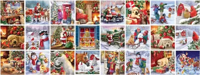 Produktbild von Merry Christmas Advent Calendar