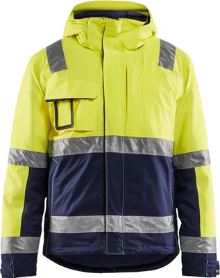 Produktbild von Blakläder Warn- und Winterjacke 48701987 gelb/marine Uni, S