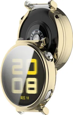 Produktbild von Schutzhülle für Huawei Watch GT 5 41 mm, Bizon Case Watch Felipe, Golden