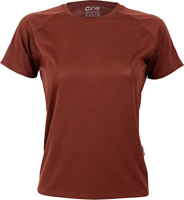 Immagine prodotto di CONA SPORTS CSL01 | Ladies Rainbow Ladies Tech Tee / Oeko-Tex - Colore: Choco - Taglia: M