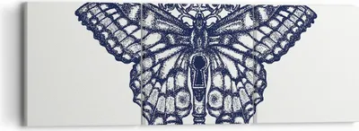 Produktbild von Bild auf Leinwand - Leinwandbild - Eleganz fantasie gotisch grafische - 90x30cm - Wand Bild - Wanddeko - Leinwanddruck - Bilder - Kunstdruck - Leinwand bilder - Wandkunst - CA90x30-3139
