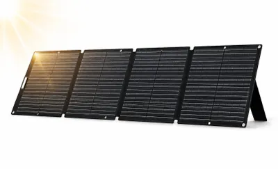 Immagine prodotto di ALLPOWERS SE200 Pannello Solare 200W Pieghevole, Monocristallino Efficienza 25%, IP68 & ETFE, Pannello Portatile per Power Station, Campeggio e Camper