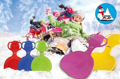 Produktbild von Snow Play Schneeflitzer Bär grün