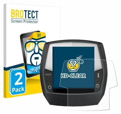 Produktbild von 2x Für Bosch Intuvia Active / Performance Line Schutzfolie BROTECT Displayschutz Display Schutz Folie Klar Transparent