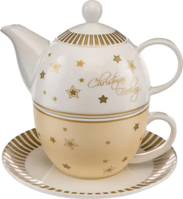 Produktbild von Goebel Christmas Feeling - Tea for One Weihnachten Weihnachtliche Accessoires 66720011 Neuheit 2018