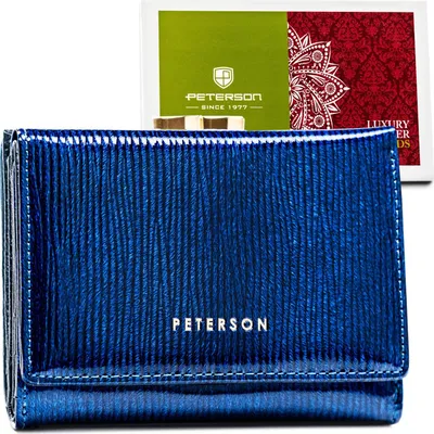 Produktbild von Damen Ledergeldbörse PTN 15-09-PR-8324 Blau