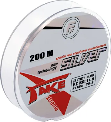 Produktbild von Fishing Ferrari Angelschnur Take Silver (transparent, 200 m)