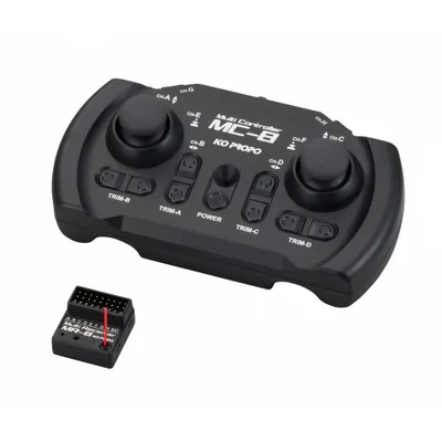 Produktbild von KO 8 Kanal MC-8 MX-F TR Set 2,4GHz 500501040
