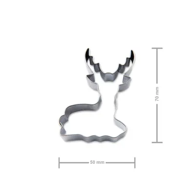 Immagine prodotto di Tagliabiscotti cervo 50x70 mm - 1 pz.