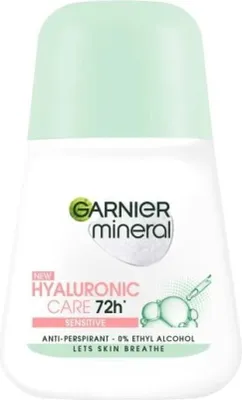 Produktbild von Garnier Mineral Hyaluronic Care Ball Deodorant für Frauen mit empfindlicher Haut 50 ml