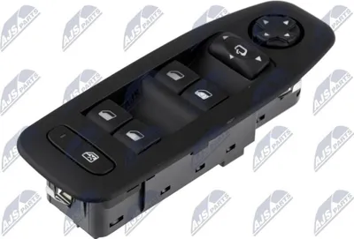 Obrázok produktu pre NTY EWS-PE-054 Spínač okien vhodný pre PEUGEOT 2008 kombi (CU) – spínač predného ľavého okna