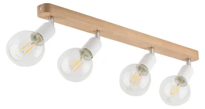Image de Lampe spot SIMPLY WOOD WHITE 4751 TK Lighting