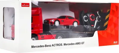 Image de R/C Mercedes Benz Actros voiture avec 1:26 Mercedes Benz semi-remorque