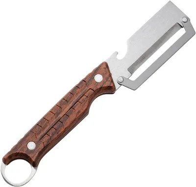 Productafbeelding van Aardappelschiller - Keukengereedschap - Groente Bereiden - Dubbel Doel - 21 cm - Zilver