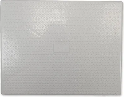 Immagine prodotto di Piattaforma in PVC per scala a sfilo | bianco | ncl