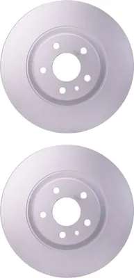 Produktbild von 2 Bremsscheiben innenbelüftet Ø 59 mm 22 mm HELLA für u.a. ALFA ROMEO 156