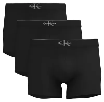 Image de Calvin Klein boxer lot de 3 graphic monogram Coton stretch trunks black hommes