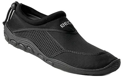 Produktbild von BECO Badeschuhe / Surfschuhe für Damen und Herren schwarz 38