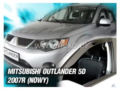 Produktbild von Windabweiser für MITSUBISHI OUTLANDER (2006–2012) - 2 Stück vorne