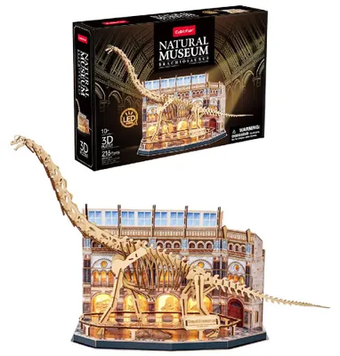 Immagine prodotto di Puzzle cubico Fun 3D LED NatMus.Brachiozaur 05447