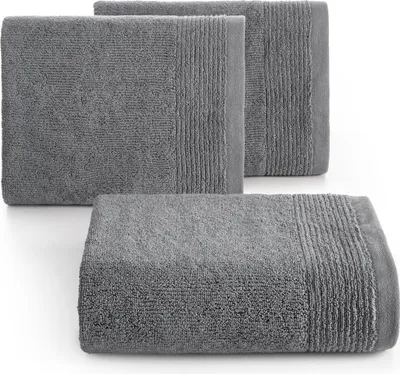 Zdjęcie produktu dla Eurofirany 463206, 70 x 140 cm, Bawełna, Poliester, Srebrny, 1 szt.
