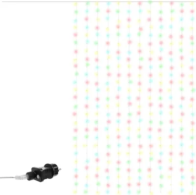 Obrázok produktu pre ISO 11331 Svetelný záves 300 LED viacfarebný