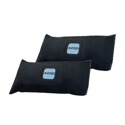 Produktbild von AVOID – 2x Luftentfeuchter & Luftreiniger – Wiederverwendbar gegen Feuchtigkeit & Kondenswasser im Auto, Schlafzimmer u.v.m. – 400g x 2