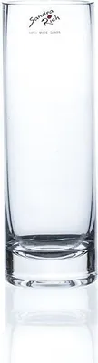 Produktbild von 6er Set Glasvasen, Blumenvasen SOLIFLEUR H. 18cm D. 6cm transparent Sandra Rich