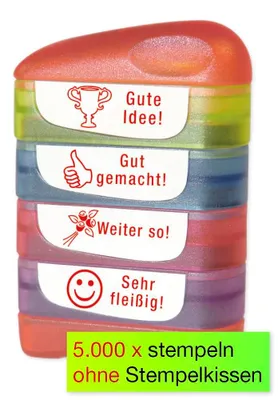 Produktbild von TimeTEX Siebdruck-Stempel Perpetuum, 4 in 1
