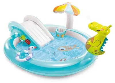Obrázok produktu pre Intex Gator Play Center, 160 L, Nafukovací bazén, Detské, Modrá, Viacfarebný, 3,94 kg