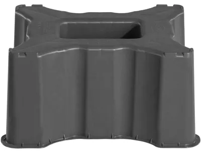 Produktbild von GARANTIA Regentonnen-Unterstand für 300 L  Tonne eckig, graphite grey