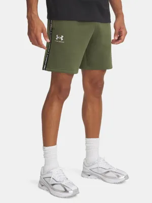 Image de Under Armour Ua Icon Fleece Short Taping - marine od green, Taille:S