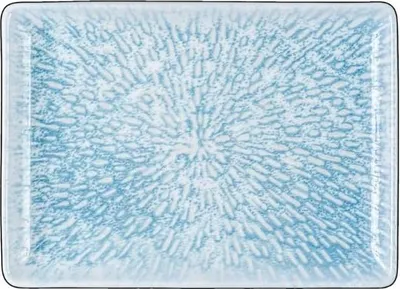 Zdjęcie produktu dla Taca do serwowania Wilmax 23,5 x 17 cm, wielokolorowa, porcelana WL-671651/A