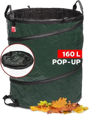 Produktbild von Famanu Gartenabfallsack 160 Liter - Faltbar und Selbststehend